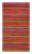 Red 1950s Vintage Shahsavan Persian Kilim With Multicolor Stripes, From Rug & Kilim For Sale - Image 8 of 8