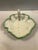 Green Majolica Leaf Decorative Bowl From Spain For Sale - Image 8 of 8