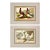 1906 Pair of Antique Fancy Pigeon Prints by Emil Schachtzabel, Archivally Matted For Sale