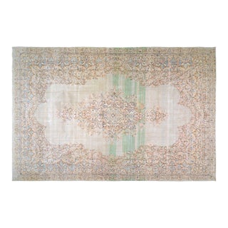 Vintage Turkish Anatolian Professional Hand Knotted Rug, 11'7x18 For Sale