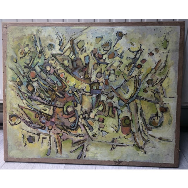 Bissière, Abstract Composition, 1950s, Painting For Sale - Image 4 of 4