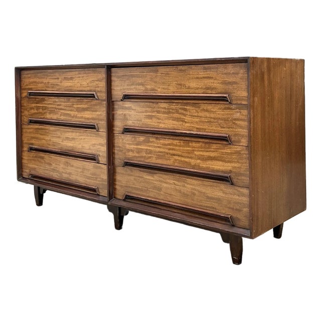 Vintage Drexel Perspective Mahogany Dresser For Sale