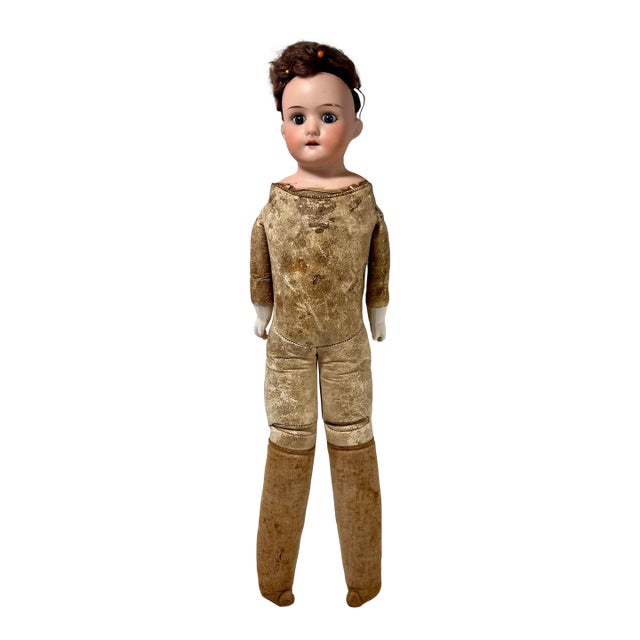 1900's Antique Armand Marseille Floradora A7/0m Bisque Doll Made in Germany 16"h For Sale