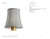 Visual Comfort Signature 4" Mist Silk Bell Empire Shade Designer: Visual Comfort Signature Height: 4" Base: Shade Details:...