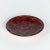 Win Ng Copper Red Enameled Plate by Win Ng For Sale - Image 4 of 10