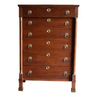 Antique Oak Empire Chiffonier For Sale