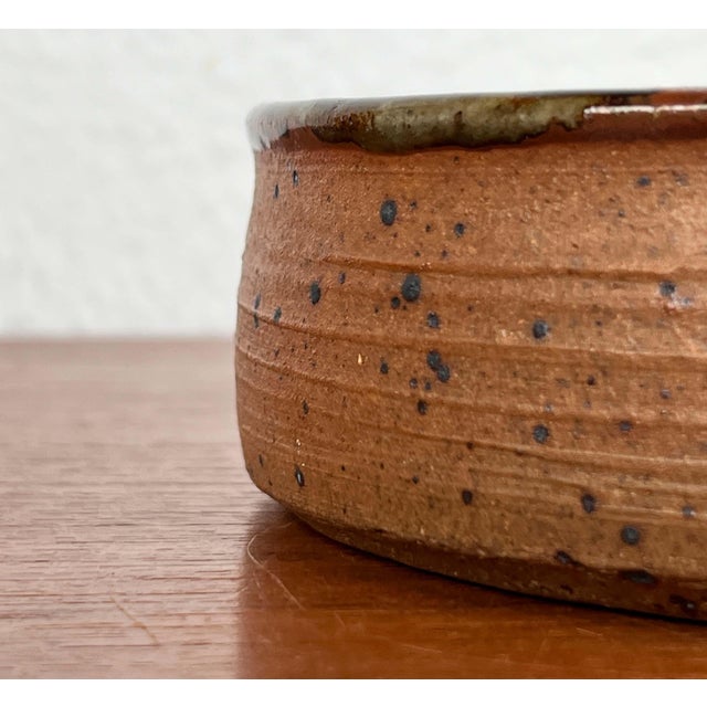 Mid-Century Modern Danish Studio Pottery Bowl by Bente Lemche, 1960s For Sale - Image 16 of 18