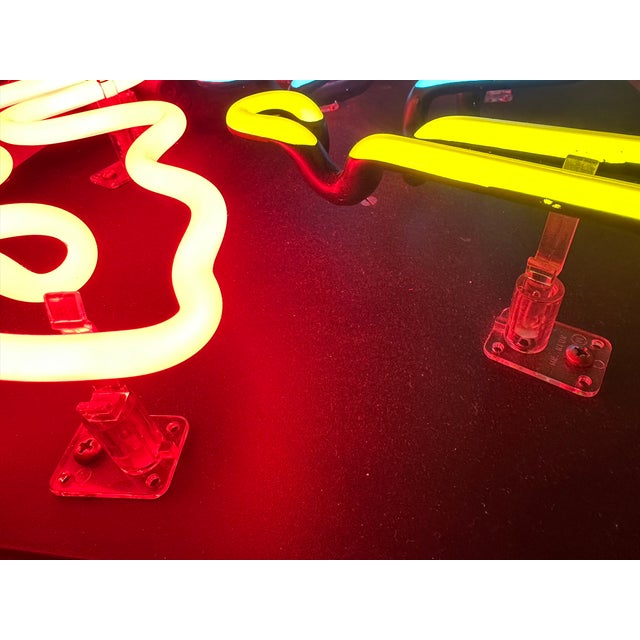 Authentic Fallon Neon "Bada Bing" Glass Gas-Discharge Sign – The Sopranos Memorabilia For Sale In Philadelphia - Image 6 of 12