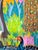 1970s Adam Leontus Art Naif Framed Serigraph Screen Print: Peacock For Sale - Image 14 of 18