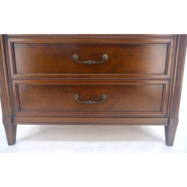 Satinwood 3 Drawers Bachelor Chest Dresser by Century Furniture MINT! For Sale - Image 9 of 13