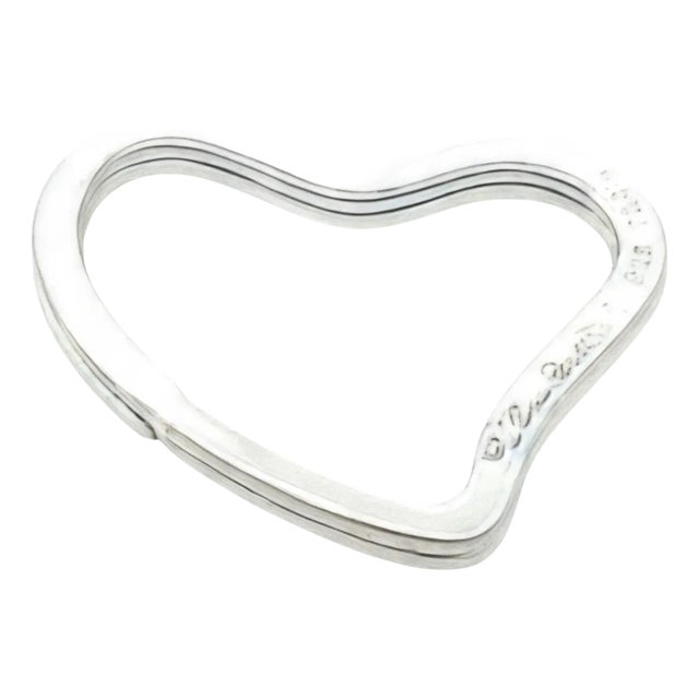 Tiffany & Co Estate Heart Money Clip or Bookmark Sterling Silver For Sale