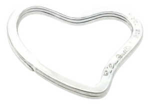 Tiffany & Co Estate Heart Money Clip or Bookmark Sterling Silver