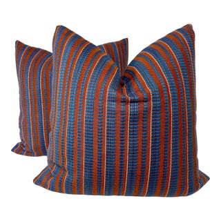 Zak + Fox "Oyo" in Color 04 22" PIllows-A Pair For Sale