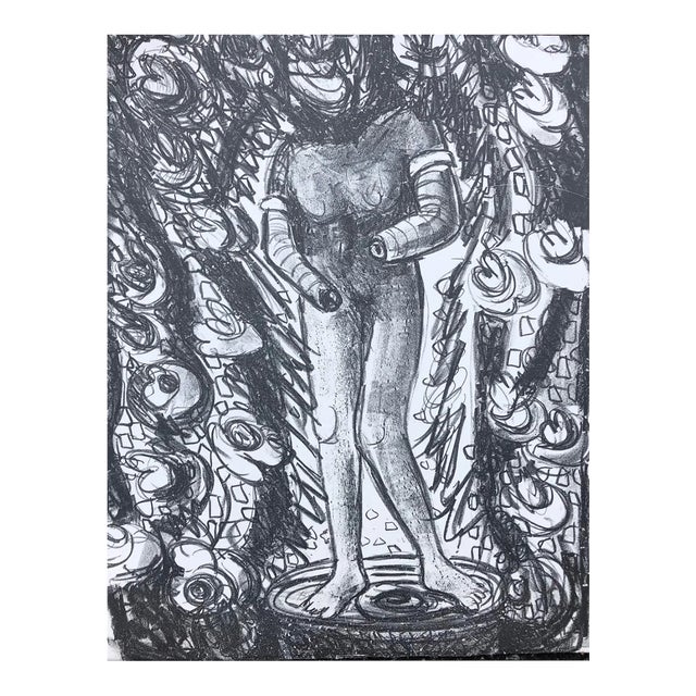 1992 Adrienne Anderson Female Nude Lithograph For Sale