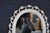 Hollywood Regency Hollywood Regency Pierced-Cut White Oval Wall Mirror For Sale - Image 3 of 5
