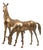 Large Brass Horses from Apko Superbrass, Holland, 1970s, Set of 2 For Sale