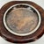 1960s Vintage Spanish Cigar Ashtray in Wood and Crackle Glass For Sale - Image 5 of 12