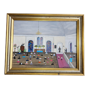 Charming Primitive New Hope Pa Painting by John Loeper