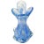 Murano 1950s Murano Glass Baby Blue Vase For Sale - Image 4 of 9