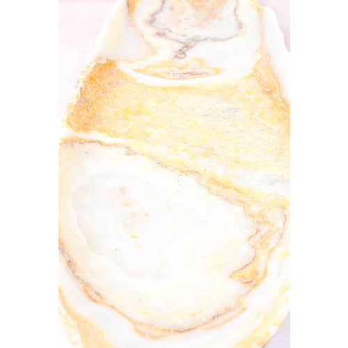 Contemporary Premium Onyx Bowl with Raw Edge For Sale - Image 3 of 5