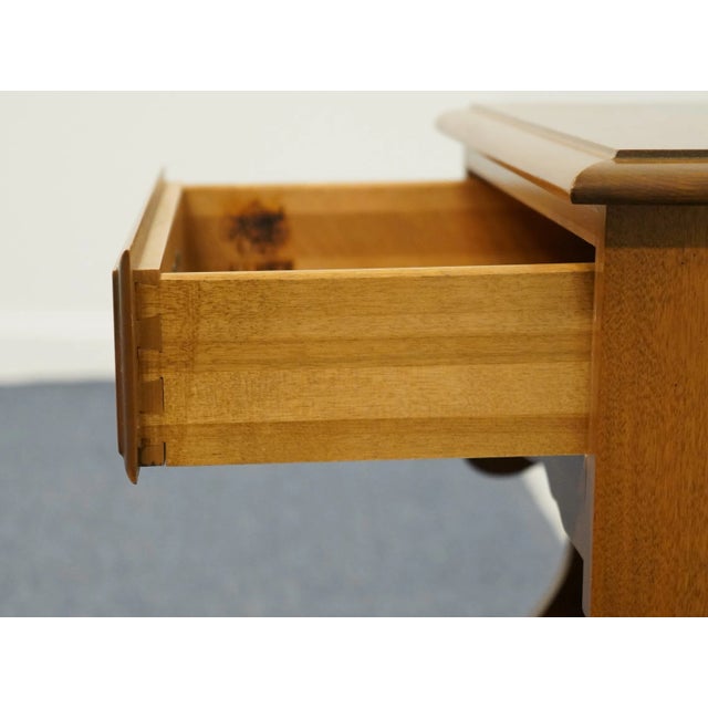 Colonial Craft Solid Birch 21" Open Cabinet Nightstand 2007 For Sale In Kansas City - Image 6 of 13