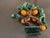 Glass Mid 20th Century Vintage Chinese Bonsai/ Jade Tree With Mandarin Orange Fruit For Sale - Image 7 of 8