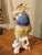 Blue Porcelain Parrot Figurine by Karl Ens, Saxe, 19th Century For Sale - Image 9 of 12
