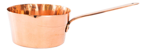 Art Deco Copper Bowl with Handle, Vienna, 1920s