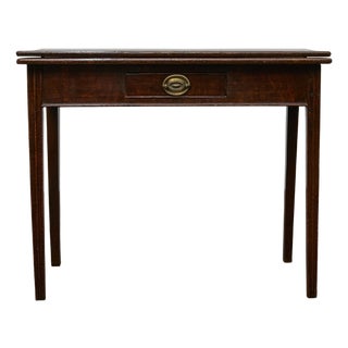 Georgian English Oak Lift-Top Table, Circa 1800 – Versatile Antique Desk For Sale