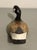 Mid-Century Modern Vinatge MCM Wooden Bird Factory 13" Hand Carved Painted Decoy Canadian Goose For Sale - Image 3 of 7