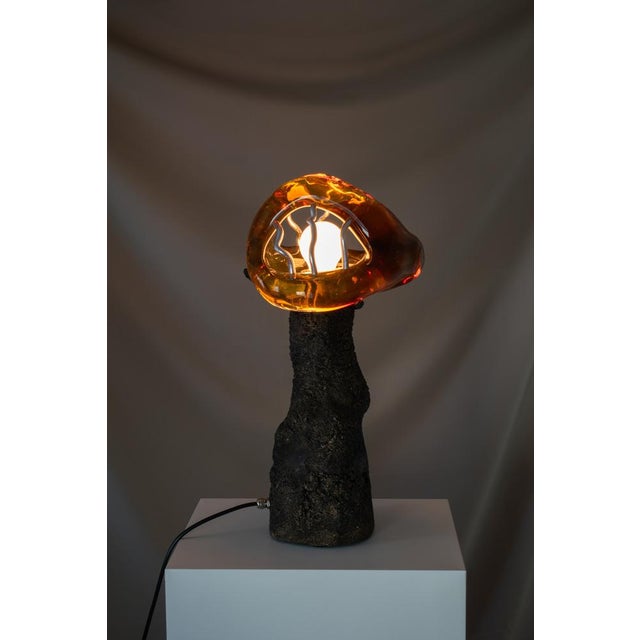 Early 21st Century Tall Version Somehow Honey Dreams of Fire Table Lamp by Vincent Decat For Sale - Image 5 of 6