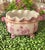 1980s Vintage Pink Gold Ceramic Chelsea House Style Scalloped Edge CachePot For Sale - Image 5 of 7