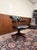 Wood English Chesterfield Desk Chair in Black For Sale - Image 7 of 8