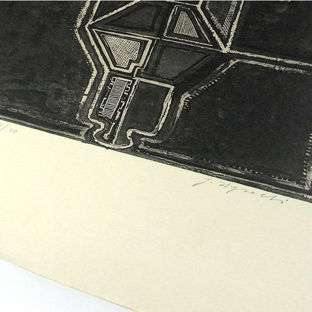 Janusz Wysocki, Agatha, Engraving, 1960s For Sale - Image 4 of 8