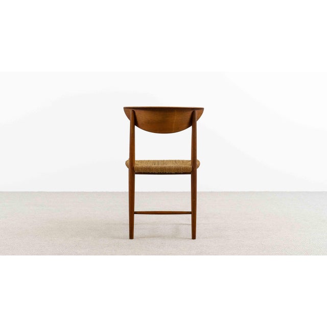 Model 316 Chair in Teak by Peter Hvidt & Orla Molgaard-Nielsen for Søborg Møbelfabrik, 1950s For Sale - Image 6 of 18