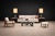A sculptural 1950s stool by Móveis Cimo, defined by its restrained geometry and architectural presence. The circular seat...