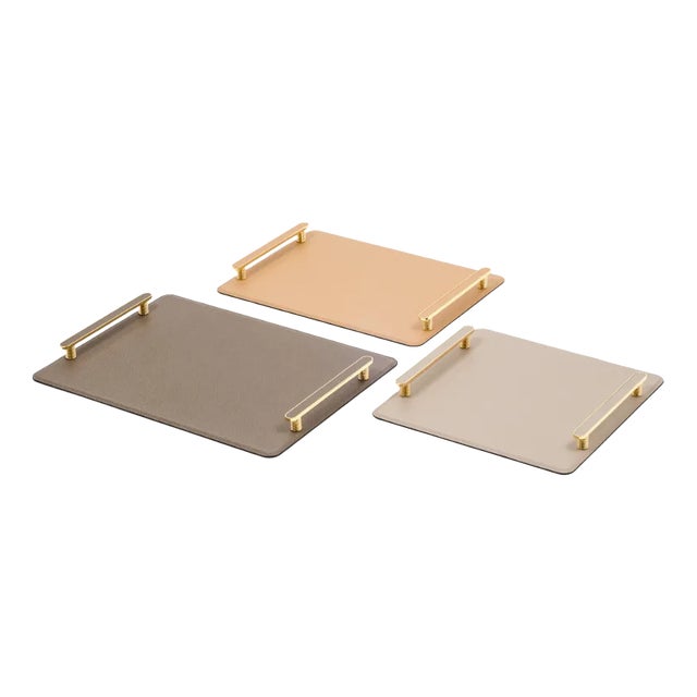 Leather Venaria Tray For Sale