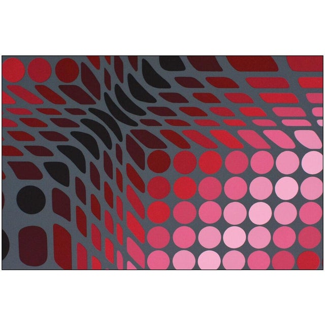 Victor Vasarely Mid 20th Century Boulonss, Victor Vasarely For Sale - Image 4 of 7