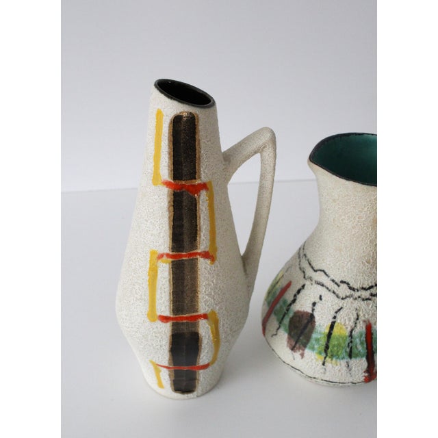 Vintage Vases from Scheurich Keramik, 1960, Set of 2 For Sale - Image 4 of 12