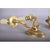 Vintage French Empire Hollywood Regency Style Brass Double Arm Wall Sconces, 1940s, Set of 2 For Sale - Image 15 of 16