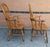 Mid 20th Century Pair Stickley Mid-Century Windsor Style Cherry Armchairs For Sale - Image 5 of 11