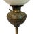Antique Late 19th Century Bradley Hubbard Hand Painted Opaline Converted Oil Lamp For Sale - Image 6 of 10
