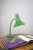 Mid-Century Modern Adjustable Desk Lamp in Green Painted Metal and Chrome-Plated Spiral Arm from TEP, 1970s For Sale - Image 3 of 10