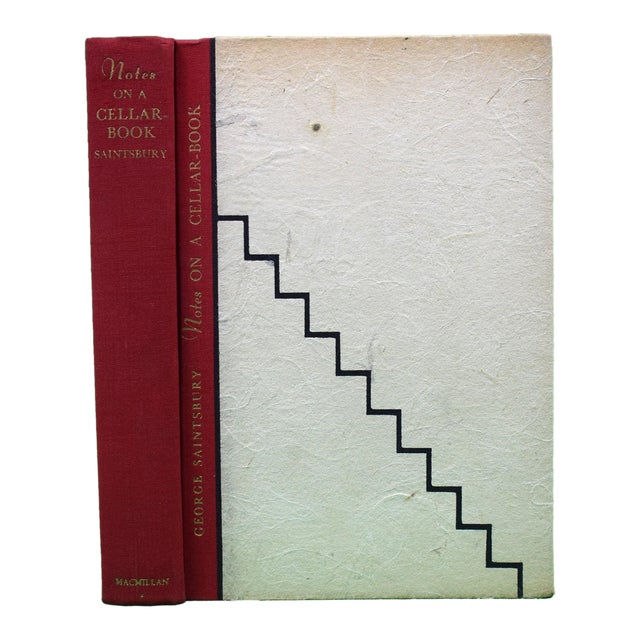 "Notes on a Cellar-Book" 1933 Saintsbury, George For Sale
