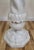 Vintage Italian Carved Carrara Marble Pedestal Plant Stand Column For Sale - Image 9 of 10