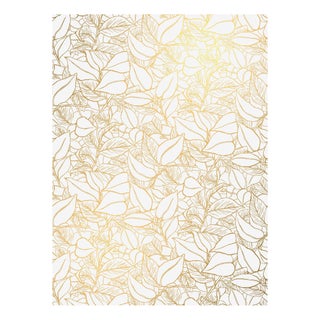 Vellum Garden Wall Wallpaper - Sample For Sale
