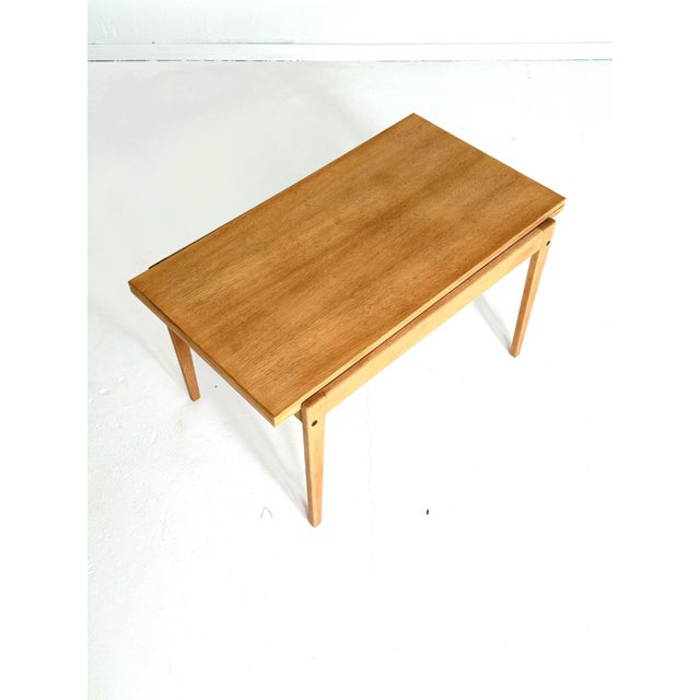 Extendable Coffee Table in Oak, 1960s For Sale - Image 6 of 11