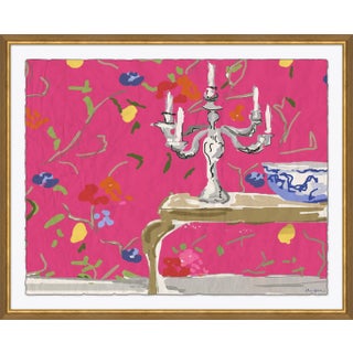 Sissinghurst, Pink By Dana Gibson, Framed Art Print For Sale