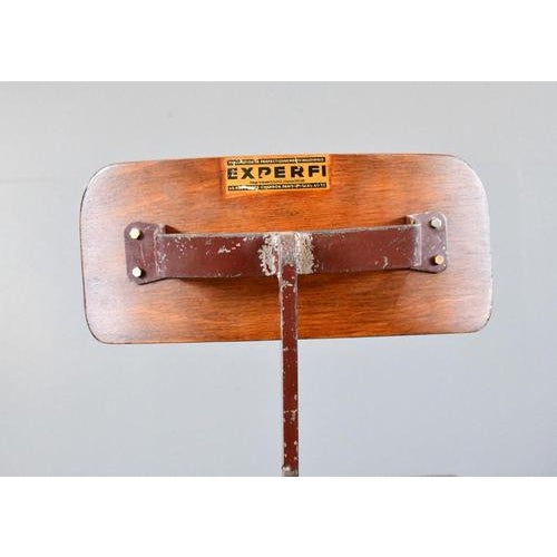 Workstation Chair attributed to Jean Prouvé by Experfi, Paris, 1930s For Sale - Image 10 of 16