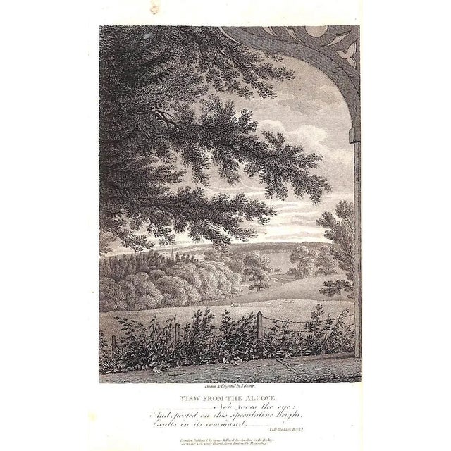 Paper "Cowper, Illustrated by a Series of Views, in or Near, the Park of Weston-Underwood" 1803 Cowper, William For Sale - Image 7 of 13